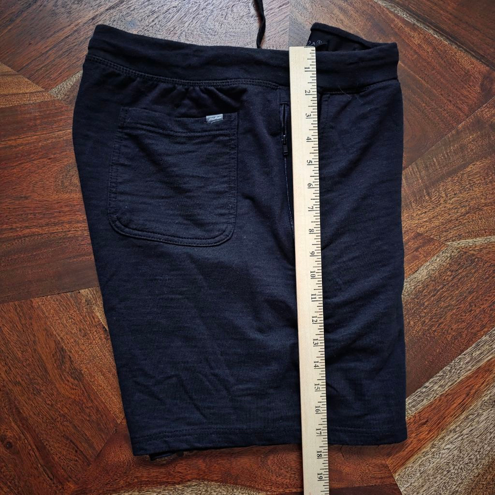 Men's Eddie Bauer Black Lounge Athletic Shorts Size L